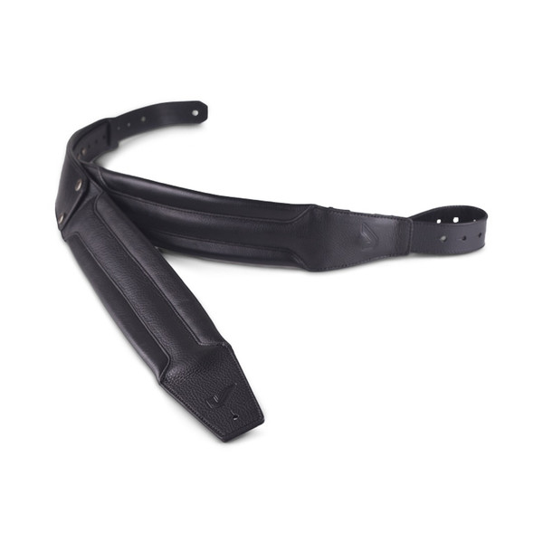 Gruv Gear DuoStrap Signature Leather Double Guitar Strap Black