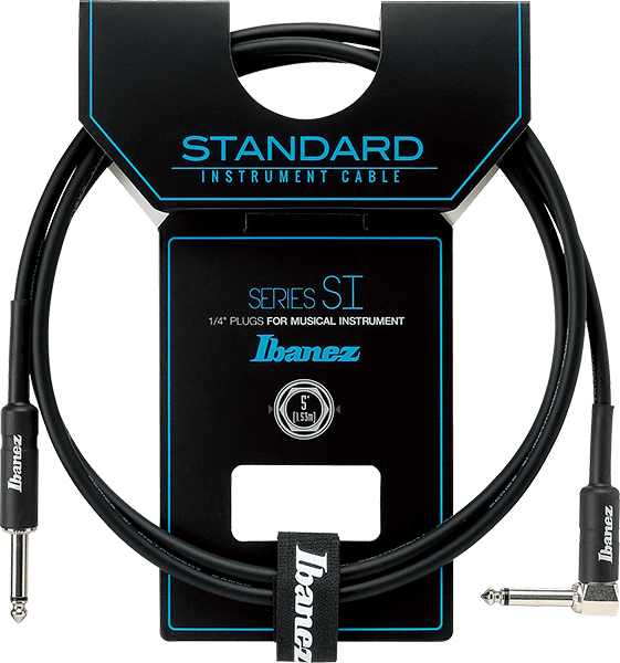Ibanez SI5L Guitar Cable 5ft (1.5m) Straight/Right-Angle