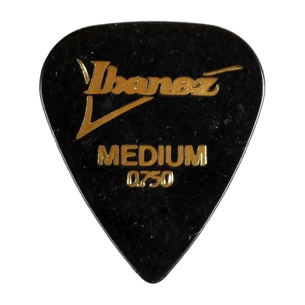 Ibanez H15M-BK Standard Guitar Pick Medium 0.75mm Black