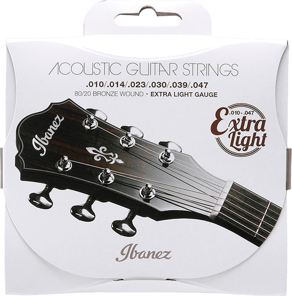Ibanez IACS61C Acoustic Guitar Strings 80/20 Bronze Coated Extra Light 10-47