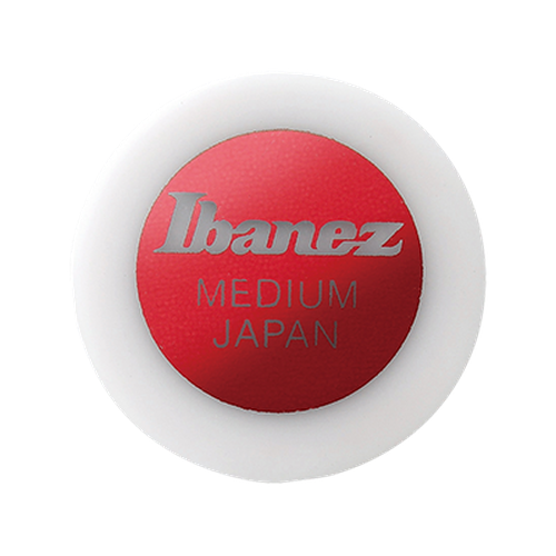 Ibanez PA1M-WH Round Guitar Pick Medium 0.8mm White