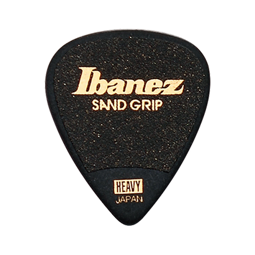Ibanez Grip Wizard Sand Grip PA14HSG-BK Guitar Pick Teardrop Heavy 1.0mm Black