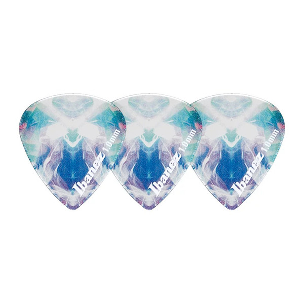 Ibanez KALEIDO CP16H-P9 Guitar Pick Short Teardrop 1.0mm Design P9 (3-Pack)