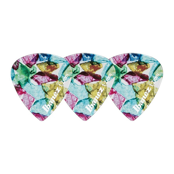 Ibanez KALEIDO CP16XH-P8 Guitar Pick Short Teardrop 1.2mm Design P8 (3-Pack)