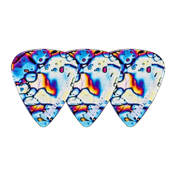Ibanez KALEIDO CP14H-P6 Guitar Pick Teardrop 1.0mm Design P6 (3-Pack)