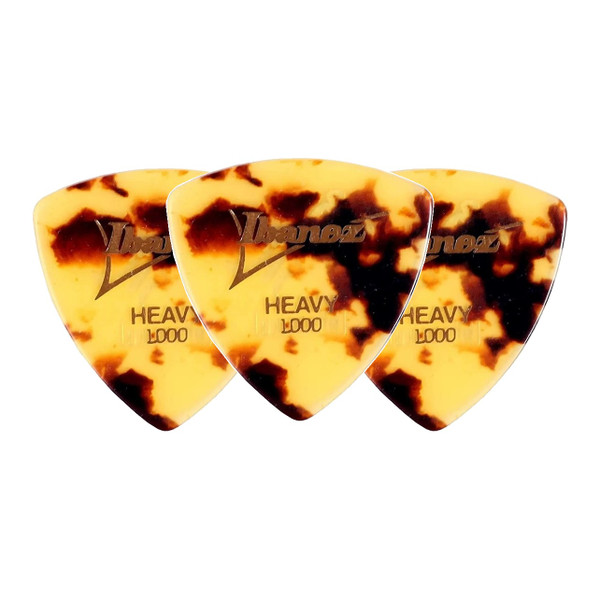 Ibanez H4H-SH Rounded Triangle Guitar Pick Heavy 1.00mm Shell (3-Pack)