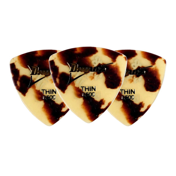 Ibanez H4T-SH Rounded Triangle Guitar Pick Thin 0.50mm Shell (3-Pack)
