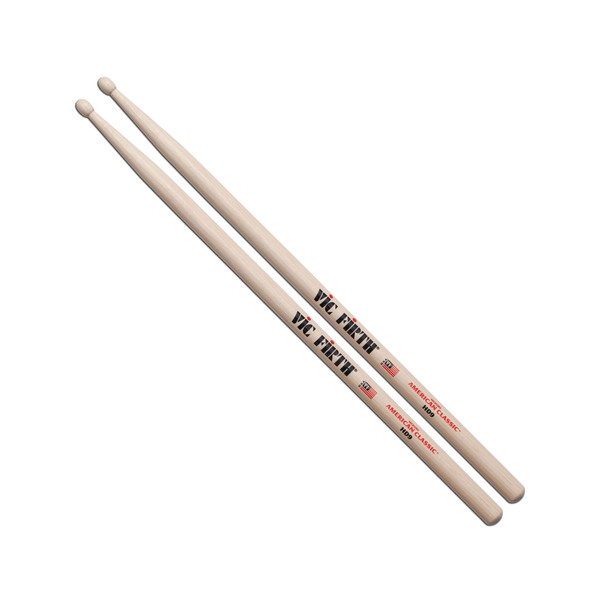 Vic Firth American Classic HD9 Drumsticks – Hickory, Round Tip