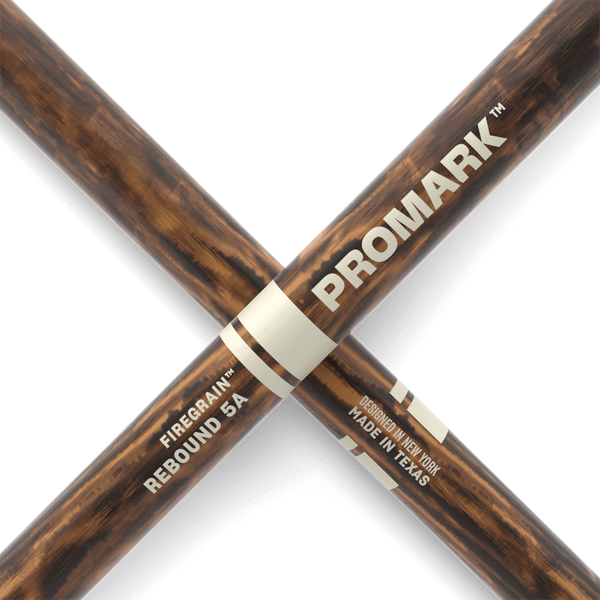 ProMark Rebound 5A FireGrain Hickory Drumsticks – Acorn Wood Tip