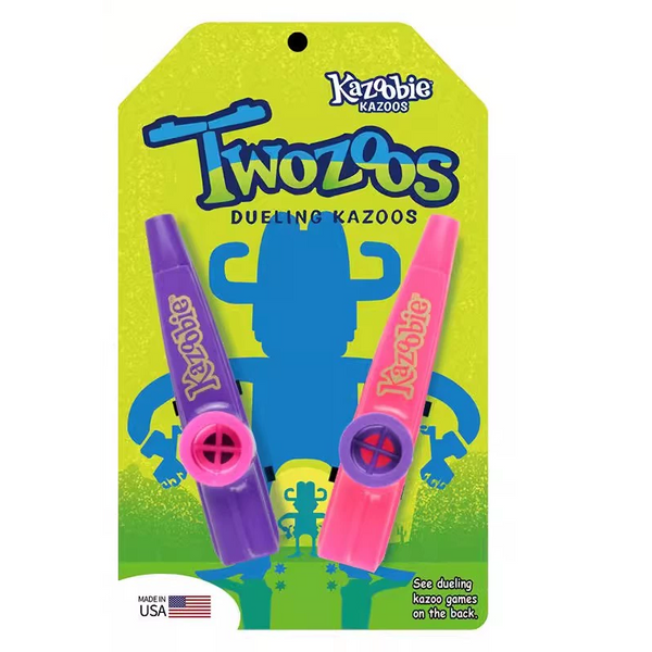Kazoobie Kazoos Twozoos – Dueling Kazoos