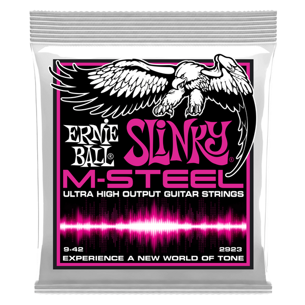 Ernie Ball 2923 Super Slinky M-Steel Electric Guitar Strings 9-42