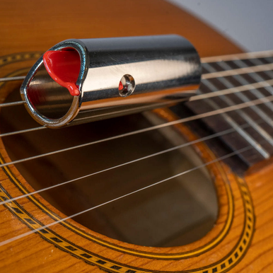 Flat Top Slide Instrument Black Mountain Full Size Slide – Tungsten Steel Slide for Guitar, Small