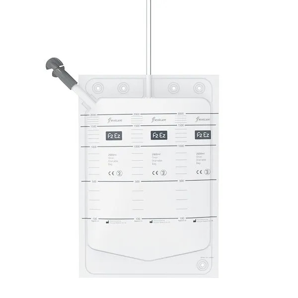 Flexicare 2L Drainage Night Bags (With Twist-Snap Tap) (Pack of 10)