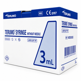 Terumo 3ml Luer Slip Syringes (Box of 100) (TUMDSS03SE)