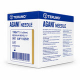 Terumo AGANI Hypodermic needle - 19g 1in (25mm) Ivory (Box of 100) (AN1925R1)