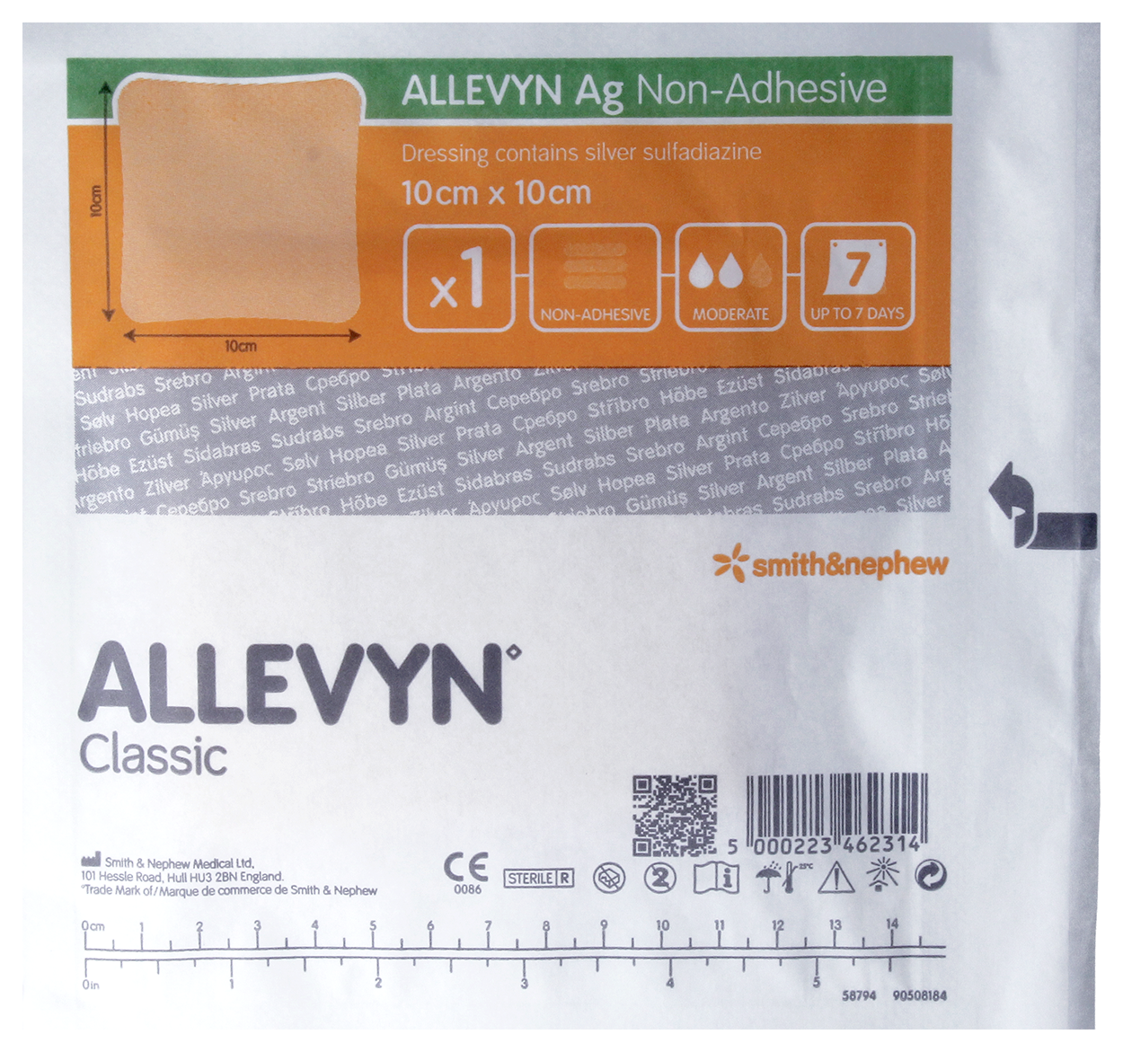 Allevyn Sterile Adhesive Dressing Classic