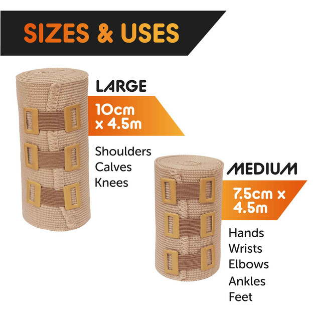 Ktwo Compression Urgo K-Two Reduced Compression Bandage - MedicalDressings