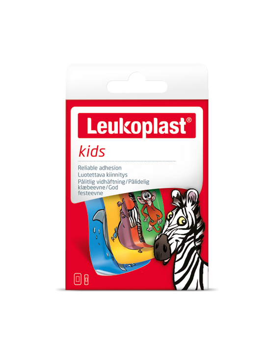 Leukoplast Kids Plasters Assorted (Pack of 12) (76458-05)