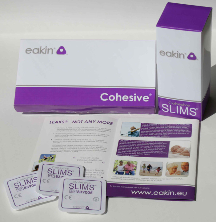 EAKINS COHESIVE SLIMS SMALL OSTOMY SEALS 48MM (Pack of 30) (313-3600)