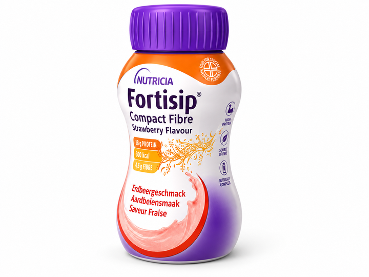 Fortisip Compact Fibre Strawberry 125ml