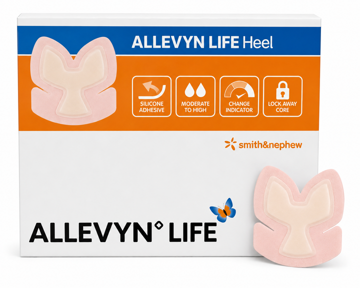 Allevyn Life Heel Foam Dressing 25cmx25.2cm