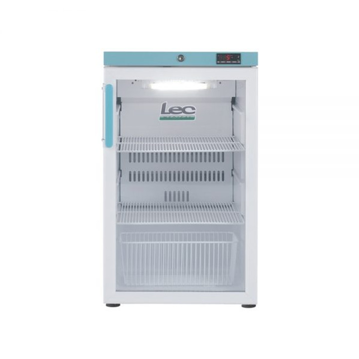 Lec Medical PEGR107UK 107L Pharmacy Essential Refrigerator – Glass Door