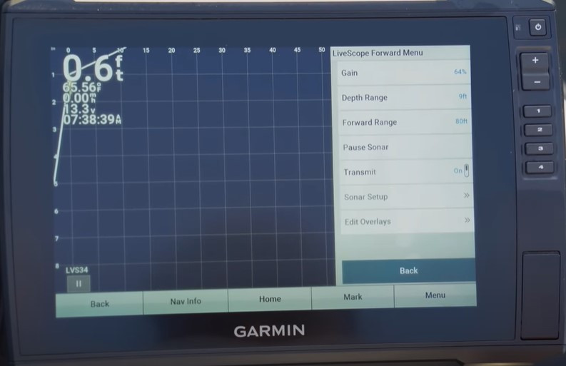 Ersatzknopf Für Garmin Livescope Plus LVs 34 – Eloxiertes Aluminium, Inkl. Dichtung