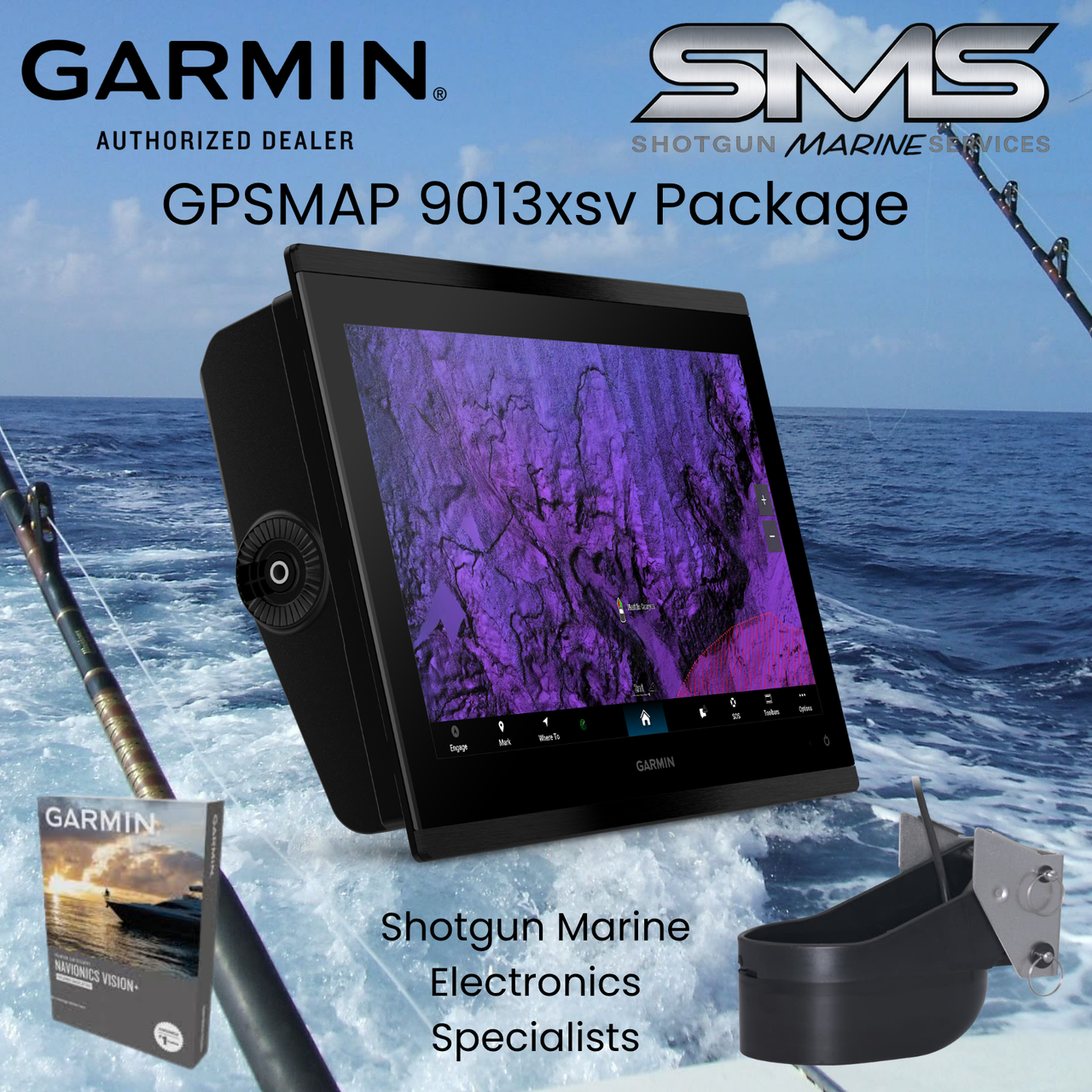 Garmin GPSmap 9013xsv Package Deals Supply and Installation