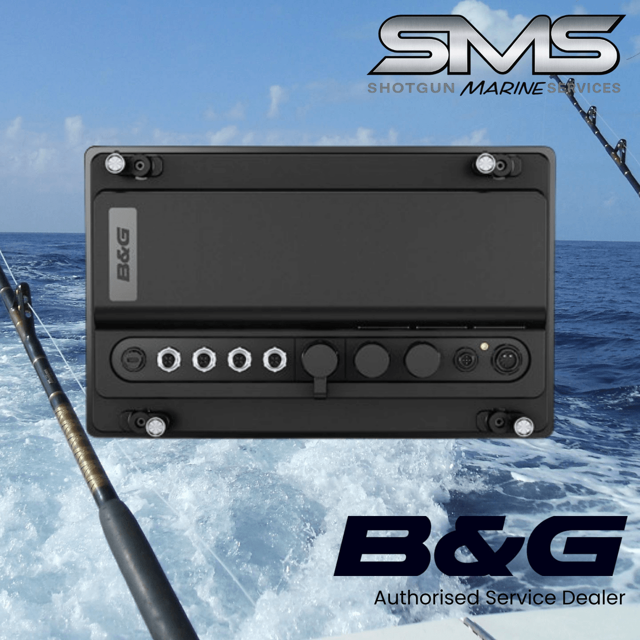 B&G Zeus SRX 16 Glass Helm MFD professionally installed on board by Shotgun Marine Services Port Macquarie NSW