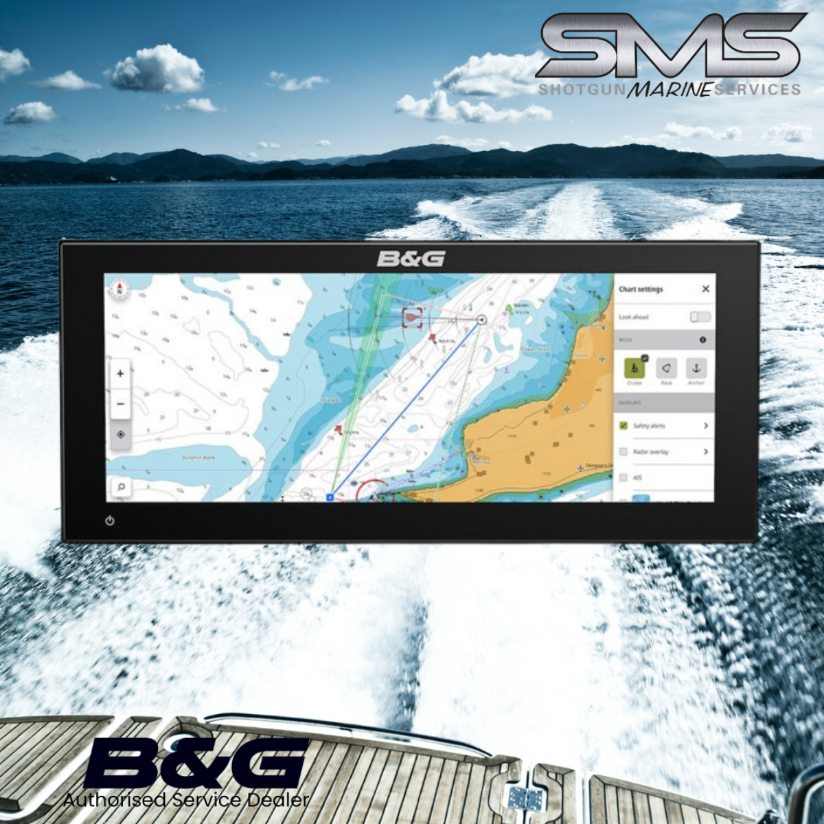 B&G Zeus S 3015 Ultrawide 15" Chartplotter Supply and Installation Shotgun Marine Port Macquarie Product and Pricing