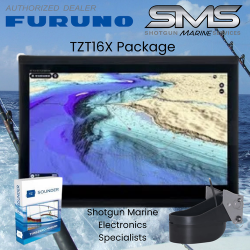 Furuno NavNet TZtouchXL TZT16X 16 inch Flagship Chartplotter Package supplied by authorised Furuno dealer Shotgun Marine Services Port Macquarie NSW