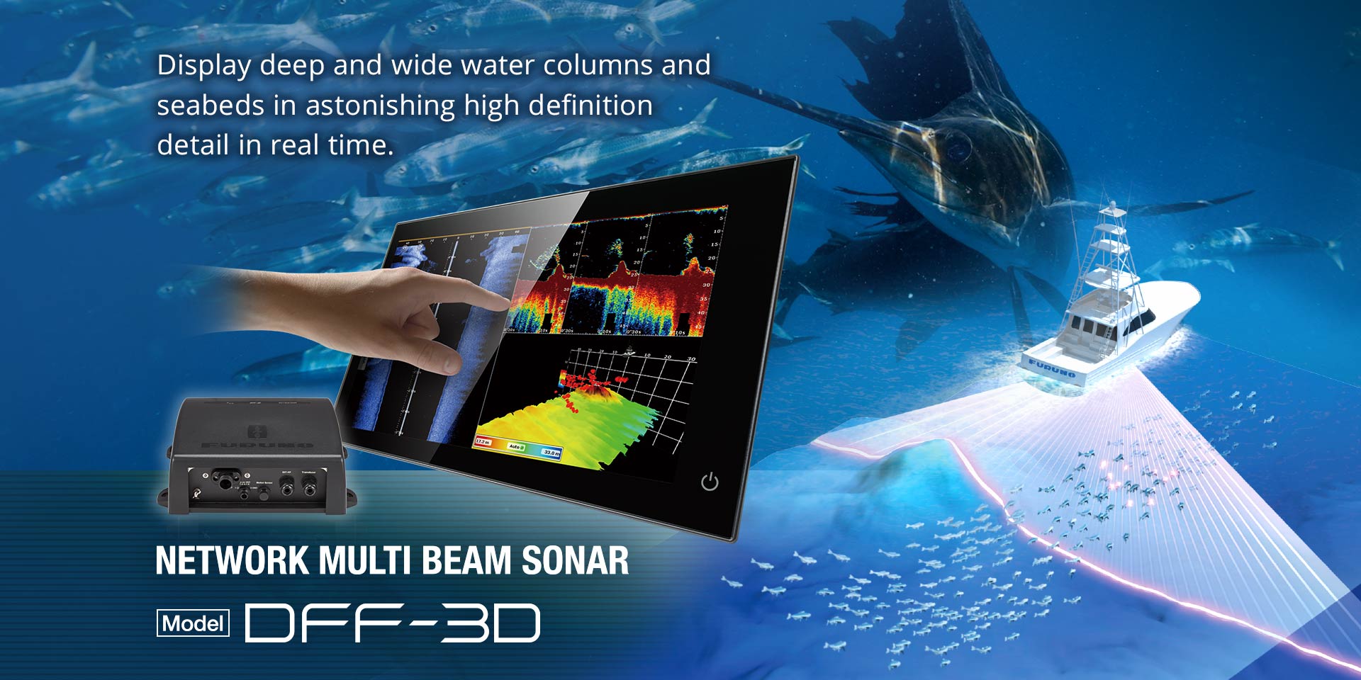 Simrad DFF 3D Multi Beam Sonar 