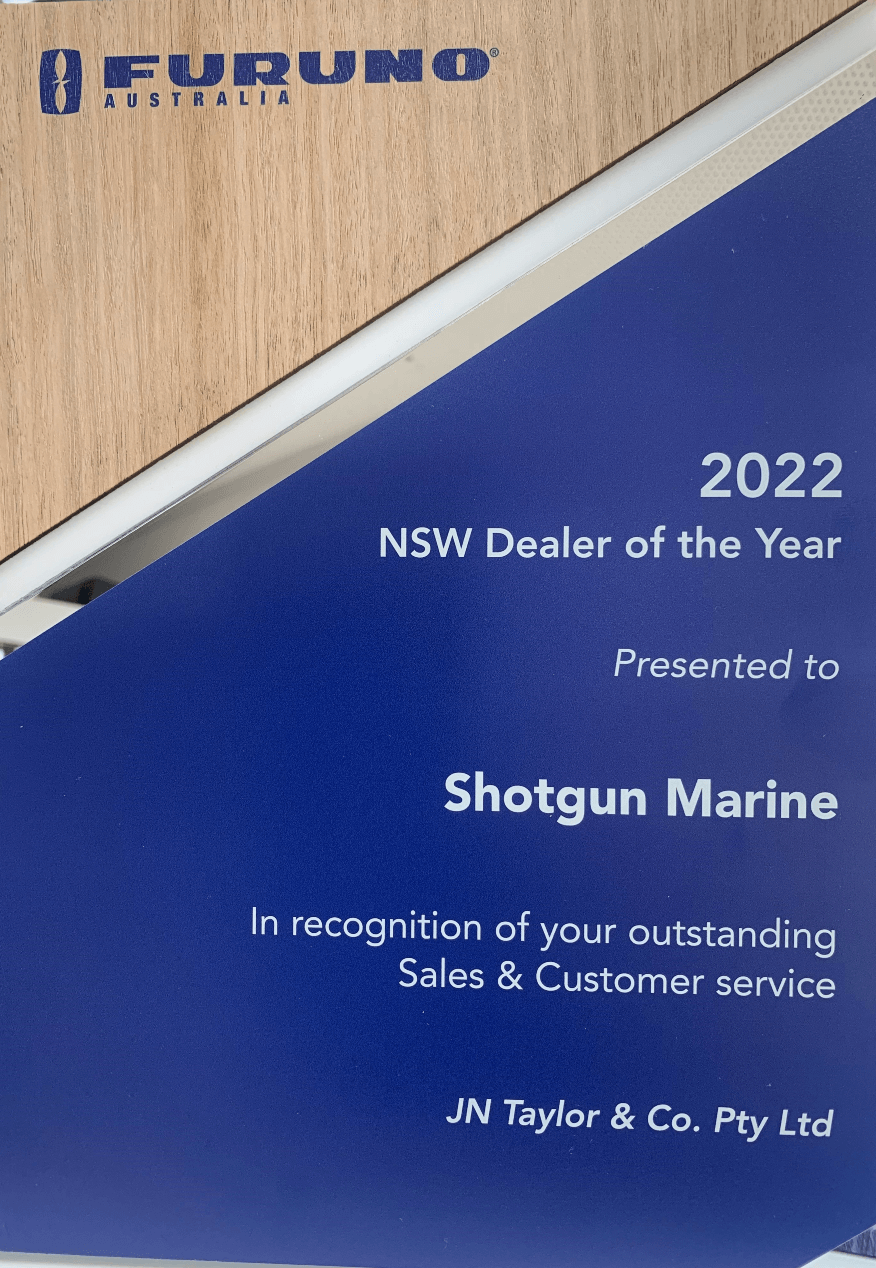 Shotgun Marine Authorised Service Dealer of FURUNO Australia  Marine Electronics - Wins Again