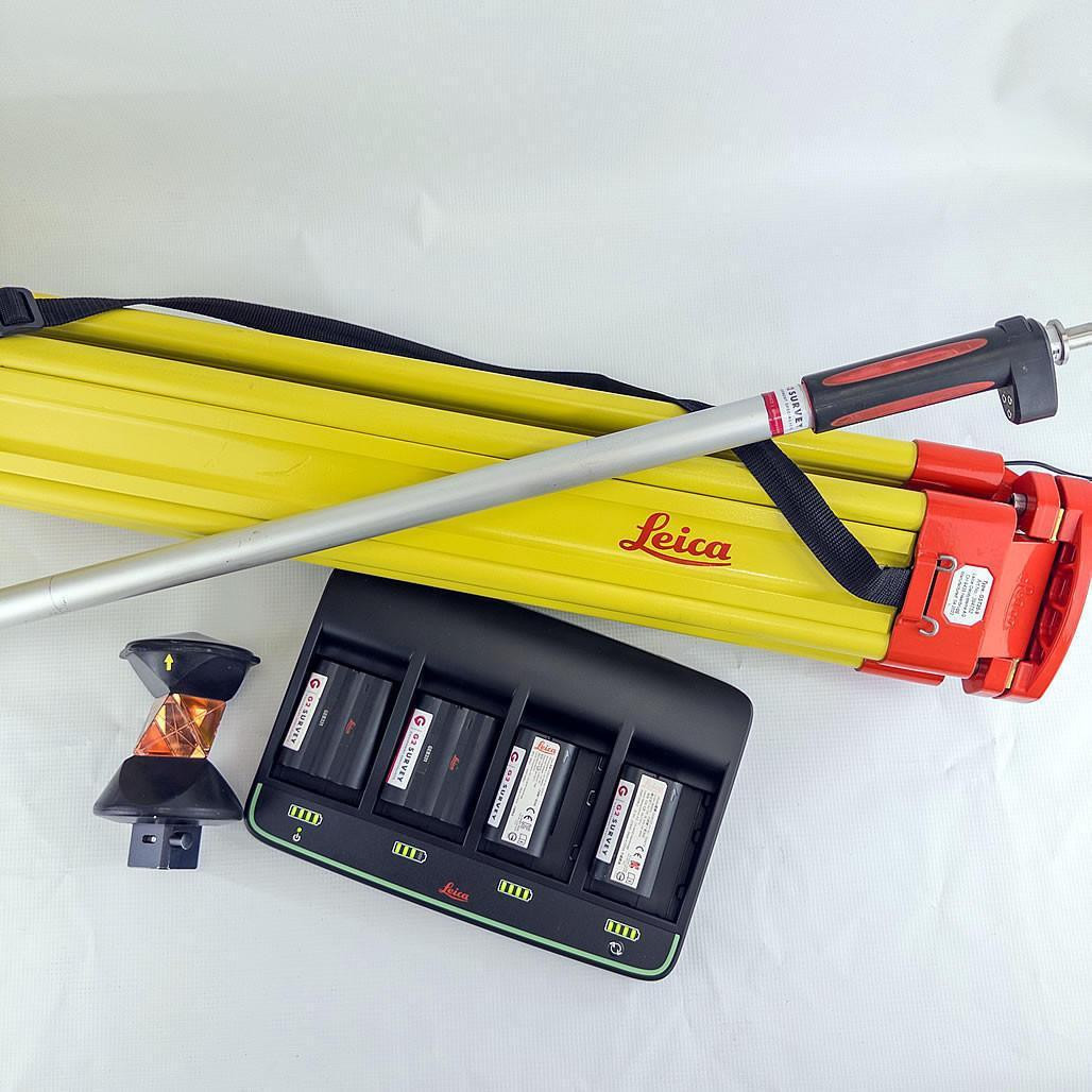 Leica TS16 5" R500 Robotic Total Station & CS20 Controller 2023