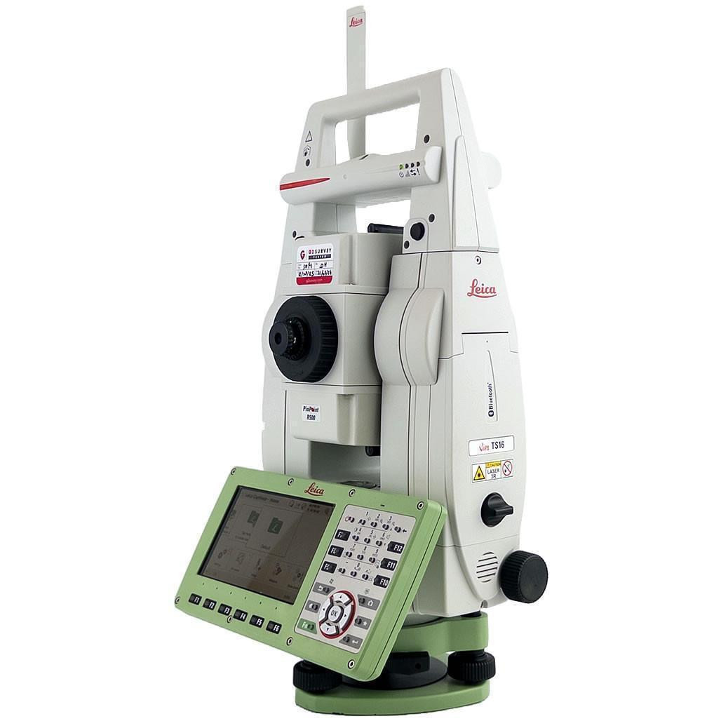Leica TS16 1" R500 Robotic Total Station & CS20 Controller 2024