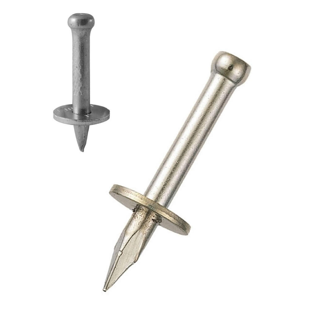 Hilti Style Concrete or Steel Pins - JB Sales Survey Equipment