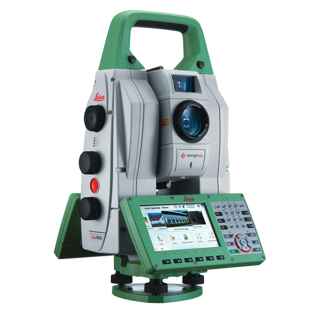 Leica Nova MS60 MultiStation Laser Scanner