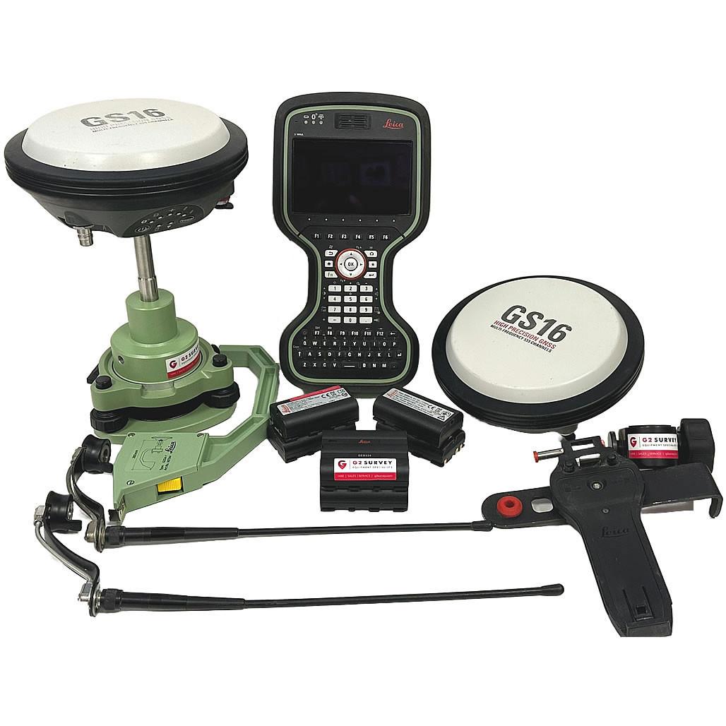 Leica GS16 Base Rover GNSS System Used £16794