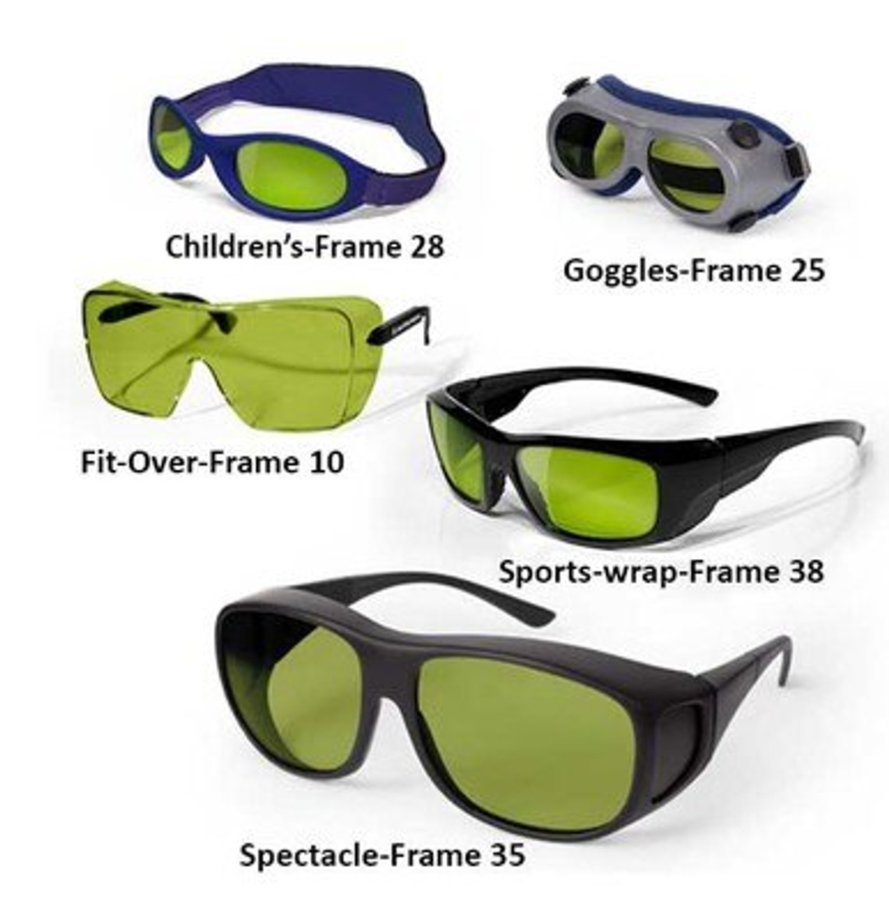 YAG/Diode Honeywell 31-3982 Laser Safety Glasses