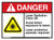 Class 3B Laser Safety Sign
