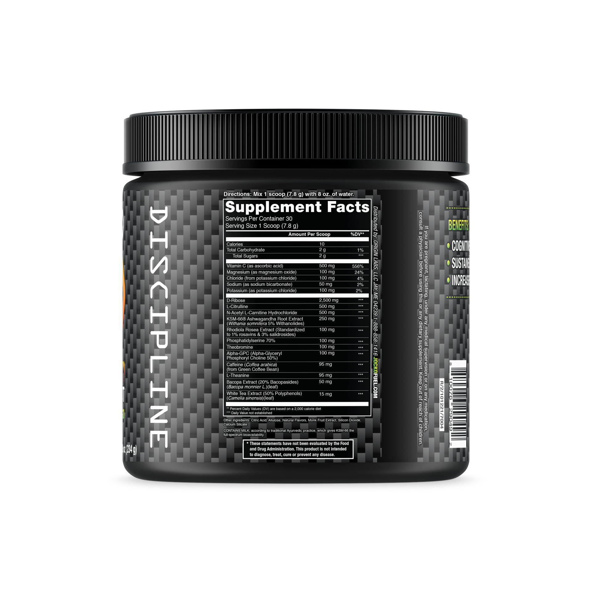 JOCKO GO PRE WORKOUT MANGO