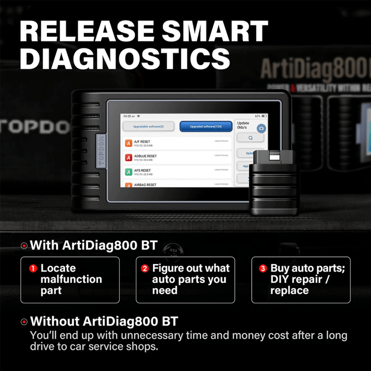 TOPDON ArtiDiag800 BT diagnostic tool - Auto Diagnostic tools