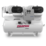 Champion LVR07PDRHS-12 10 HP 120 Gallon Horizontal Tank - Duplex