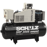 Schulz SRP 3008 Compact - 7.5-HP 60-Gallon Open Rotary Screw Air Compressor (230V 1-Phase)
