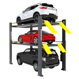 BendPak HD-973PX 9,000 and 7,000 Lb. Capacity Three-Level Parking Lift