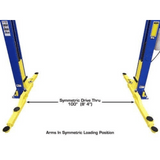 Atlas 9KOHX 9000 lb Overhead 2-Post Lift