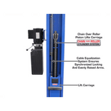 Atlas BP8000 8,000 lb Capacity Baseplate 2-Post Lift