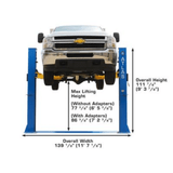 Atlas BP10000X Commercial Grade Baseplate 10,000 lb. Capacity 2-Post Lift