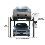 Atlas Garage PRO8000 Portable Hobbyist 8,000 lb. Capacity 4-Post Lift