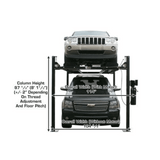 Atlas Garage PRO8000EXT Extra Tall Portable Hobbyist 8,000 lb. Capacity 4-Post Lift